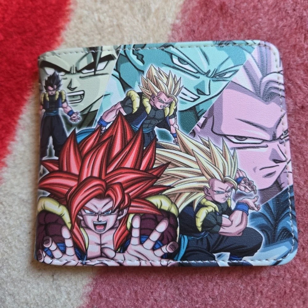 New dragon ball z anime manga leather wallet